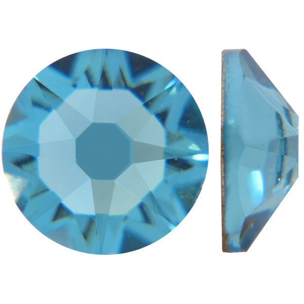 Flat Back Rhinestone Aquamarine SS16 [30pzs] NEW!