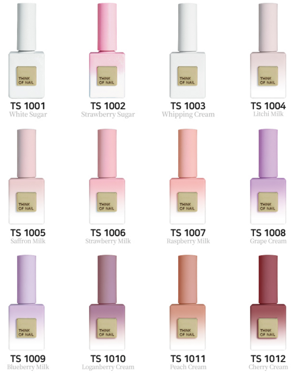 Milk & Cream Collection [12 pzs] *no incluye caja*