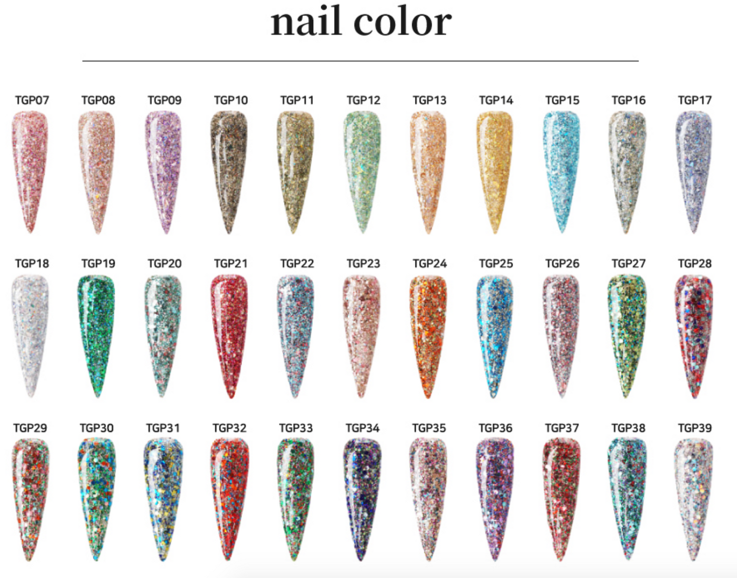 33 Glitter Collection [33 pzs]