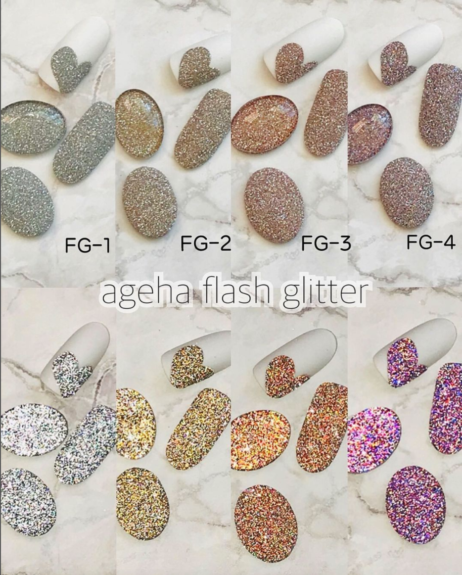 Ageha Flash Glitter Collection [8pzs] NEW!