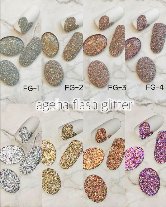 Ageha Flash Glitter Collection [8pzs] NEW!
