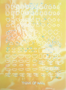 MohaeMohae Sticker [Shape Ver. Yellow] NEW !