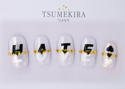 TSUMEKIRA Miho Okawara Word Party White NN-OKA-106