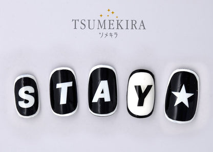 TSUMEKIRA Miho Okawara Word Party White NN-OKA-105