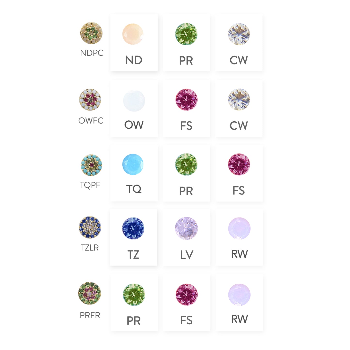 Simple Circle Color Mix  M [2pzs]